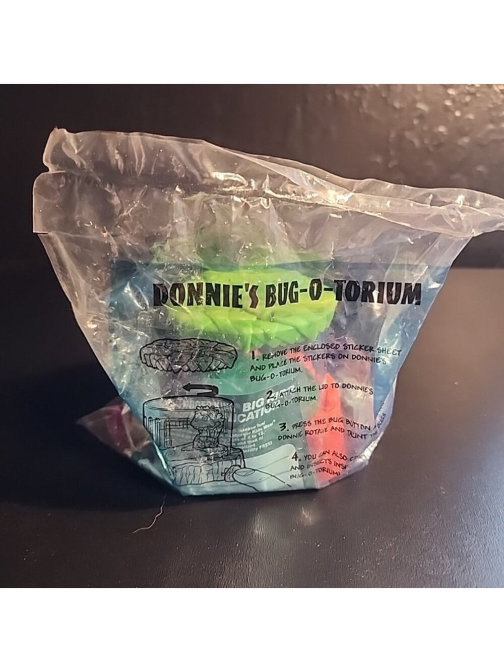 Burger King Rugrats Go Wild “Donnie’s Bug-o-Torium” Toy 2003 Sealed